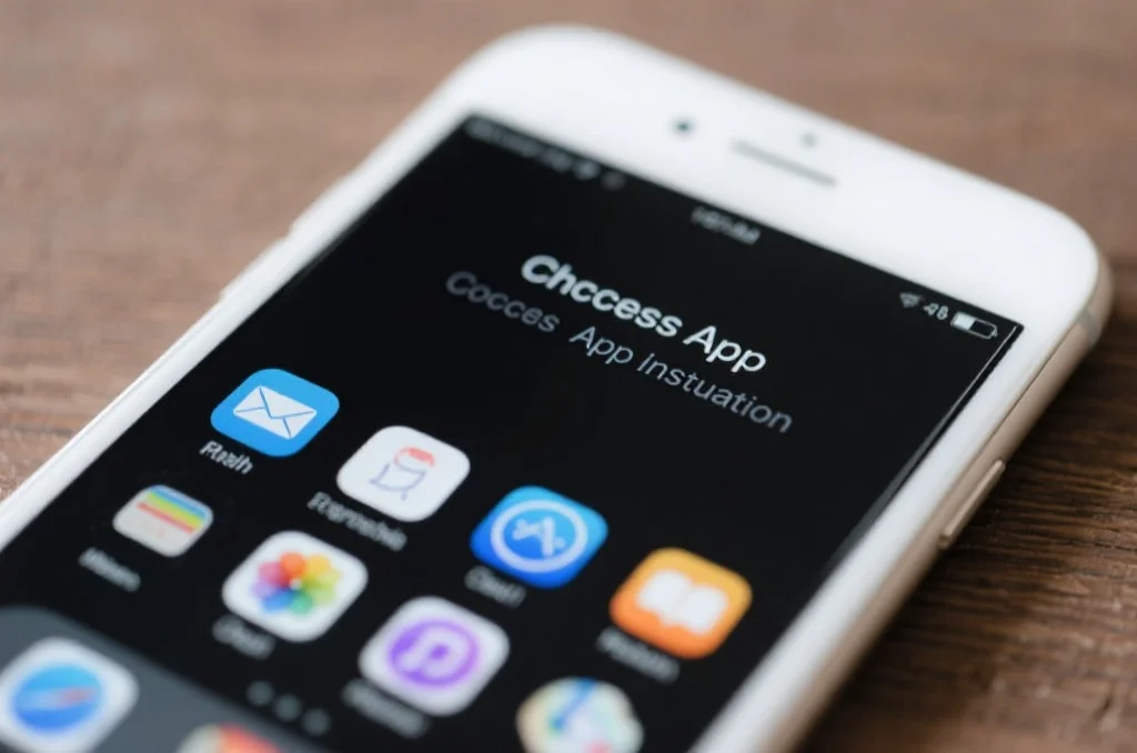 门徒App成功安装并运行的智能手机界面